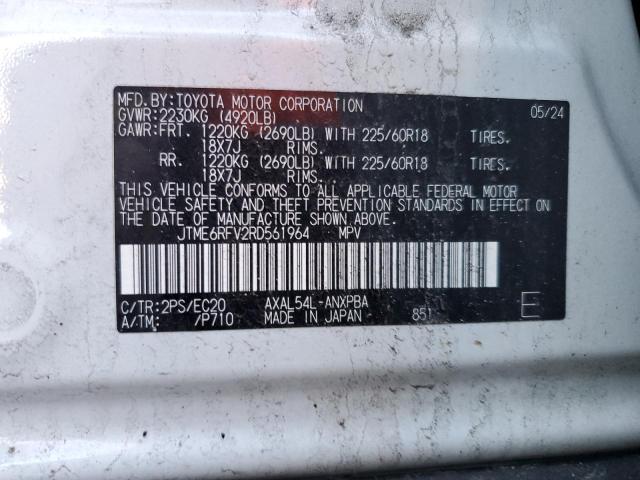 2024 TOYOTA RAV4 XSE - JTME6RFV2RD561964