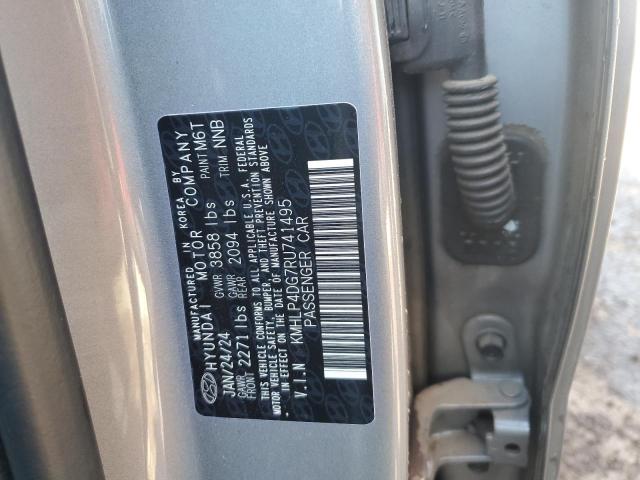 2024 HYUNDAI ELANTRA LI - KMHLP4DG7RU741495