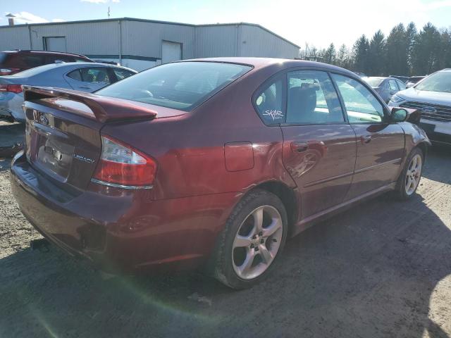 SUBARU LEGACY 2.5 2009 red  gas 4S3BL616396233788 photo #4