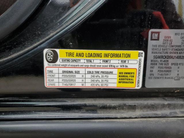 2017 BUICK ENCLAVE - 5GAKRCKD6HJ140626