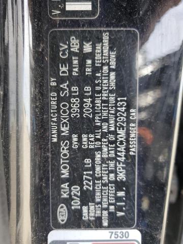 2021 KIA FORTE GT - 3KPF44ACXME292431