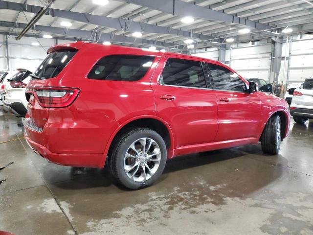 Vin: 1c4rdjdg4kc744047, lot: 50415865, dodge durango gt 20193