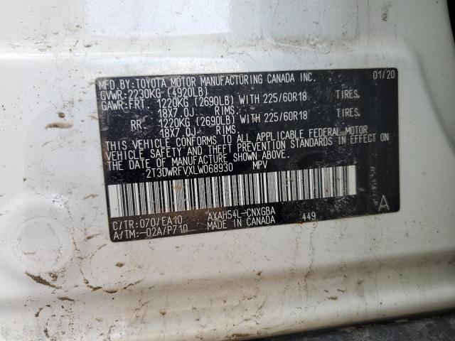 2020 TOYOTA RAV4 LIMIT - 2T3DWRFVXLW068930