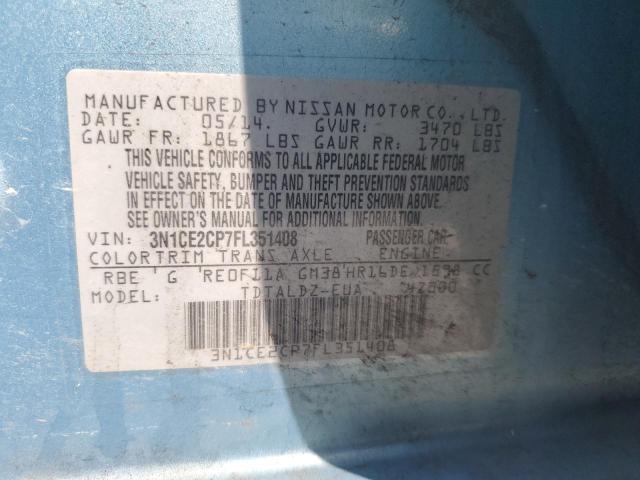 2015 NISSAN VERSA NOTE - 3N1CE2CP7FL351408