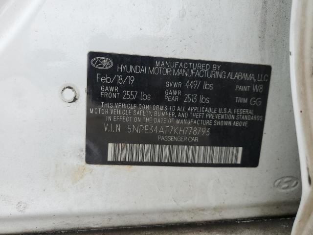 2019 HYUNDAI SONATA LIM - 5NPE34AF7KH778793