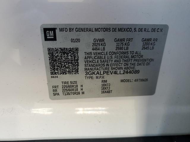2020 GMC TERRAIN SL - 3GKALPEV4LL244089