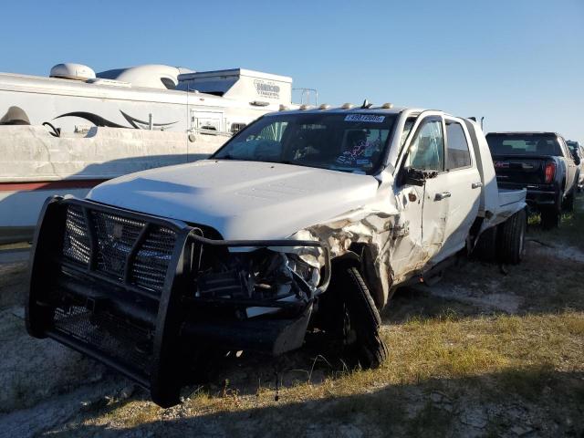 RAM 3500 SLT 2014 white crew pic diesel 3C63RPHL8EG130256 photo #3
