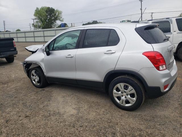 CHEVROLET TRAX LS 2019 silver  gas 3GNCJKSB0KL183806 photo #3
