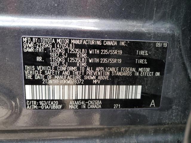 2019 TOYOTA RAV4 LIMIT - 2T3N1RFV0KW079372