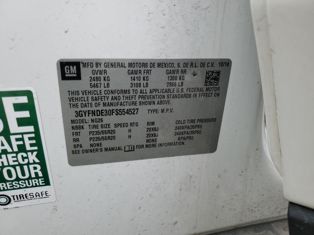 CADILLAC SRX PREMIUM COLLECTION