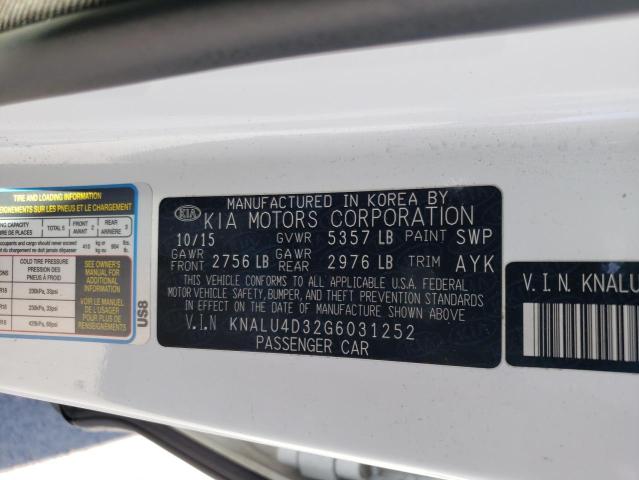 2016 KIA K900 KNALU4D32G6031252
