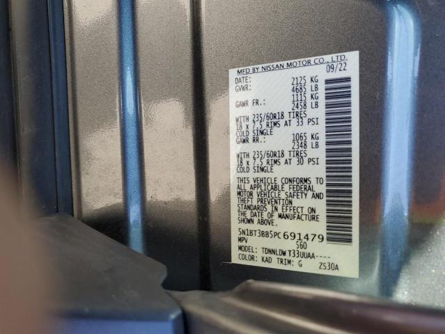 2023 NISSAN ROGUE SV - 5N1BT3BB5PC691479