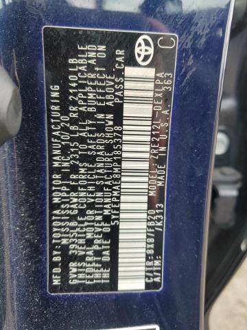 2021 TOYOTA COROLLA LE - 5YFEPMAE8MP185378