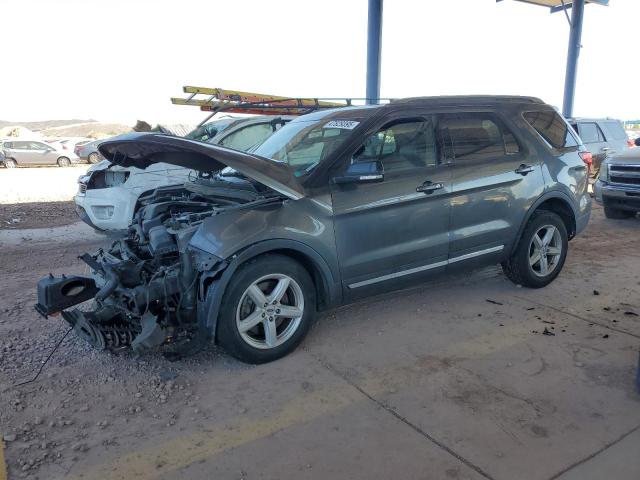 FORD EXPLORER X 2017 charcoal  gas 1FM5K8D87HGD07744 photo #1