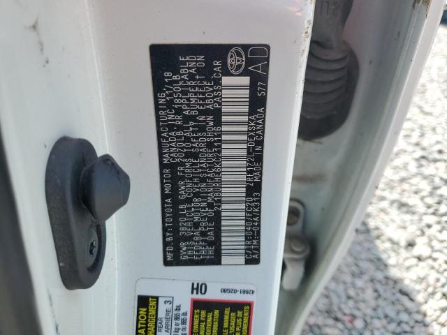 2019 TOYOTA COROLLA L - 2T1BURHE6KC211116