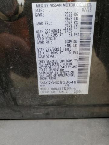 2016 NISSAN ROGUE S - 5N1AT2MV4GC813648