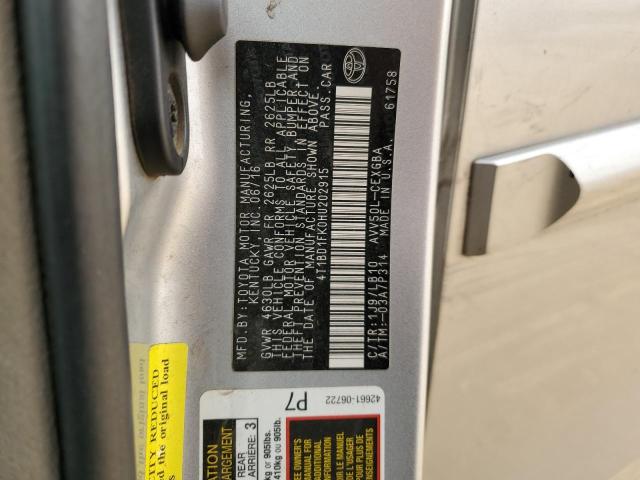 2017 TOYOTA CAMRY HYBR - 4T1BD1FK0HU202915