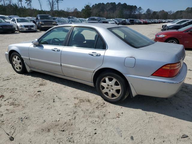 ACURA 3.5RL 2002 silver  gas JH4KA96582C015973 photo #3