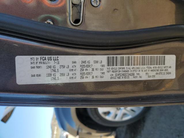 2016 DODGE JOURNEY SE - 3C4PDCAB2GT246288