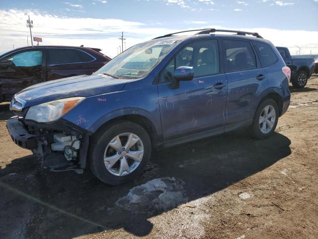 SUBARU FORESTER 2 2014 blue  gas JF2SJAECXEH462123 photo #1