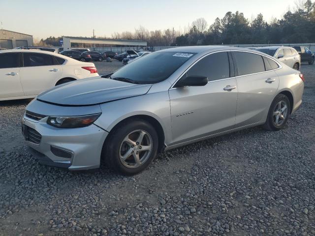 2017 Chevrolet Malibu Ls silver sedan gas 1G1ZB5ST6HF152968 photo #1