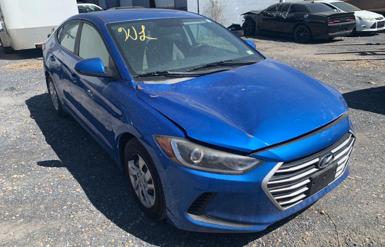 KMHD74LF1HU400721 HYUNDAI ELANTRA SE 2017