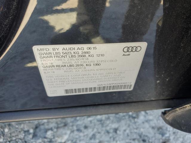 2016 AUDI Q5 PREMIUM - WA1L2AFP0GA006512