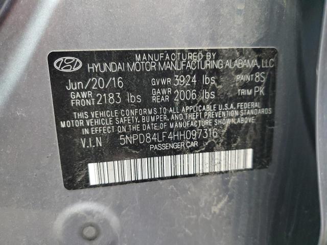 5NPD84LF4HH097316 2017 HYUNDAI ELANTRA