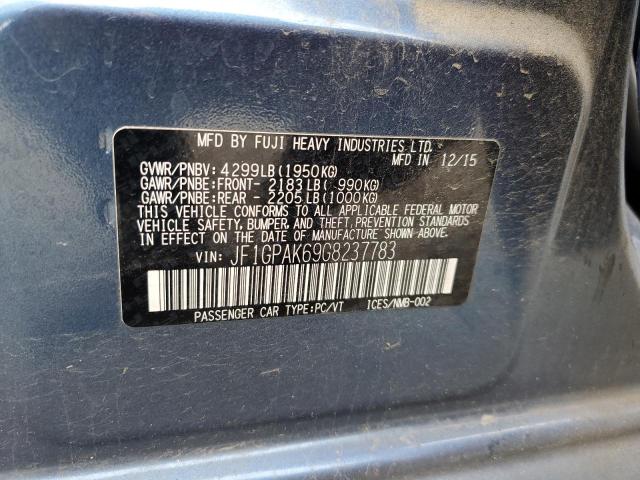 2016 SUBARU IMPREZA LI JF1GPAK69G8237783
