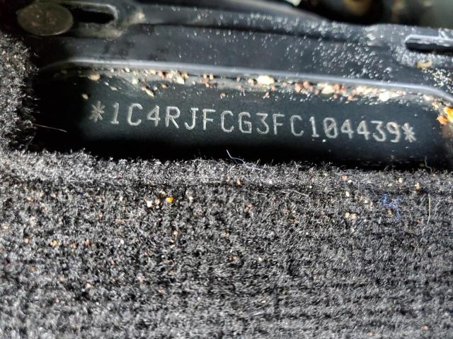 2015 JEEP GRAND CHER - 1C4RJFCG3FC104439