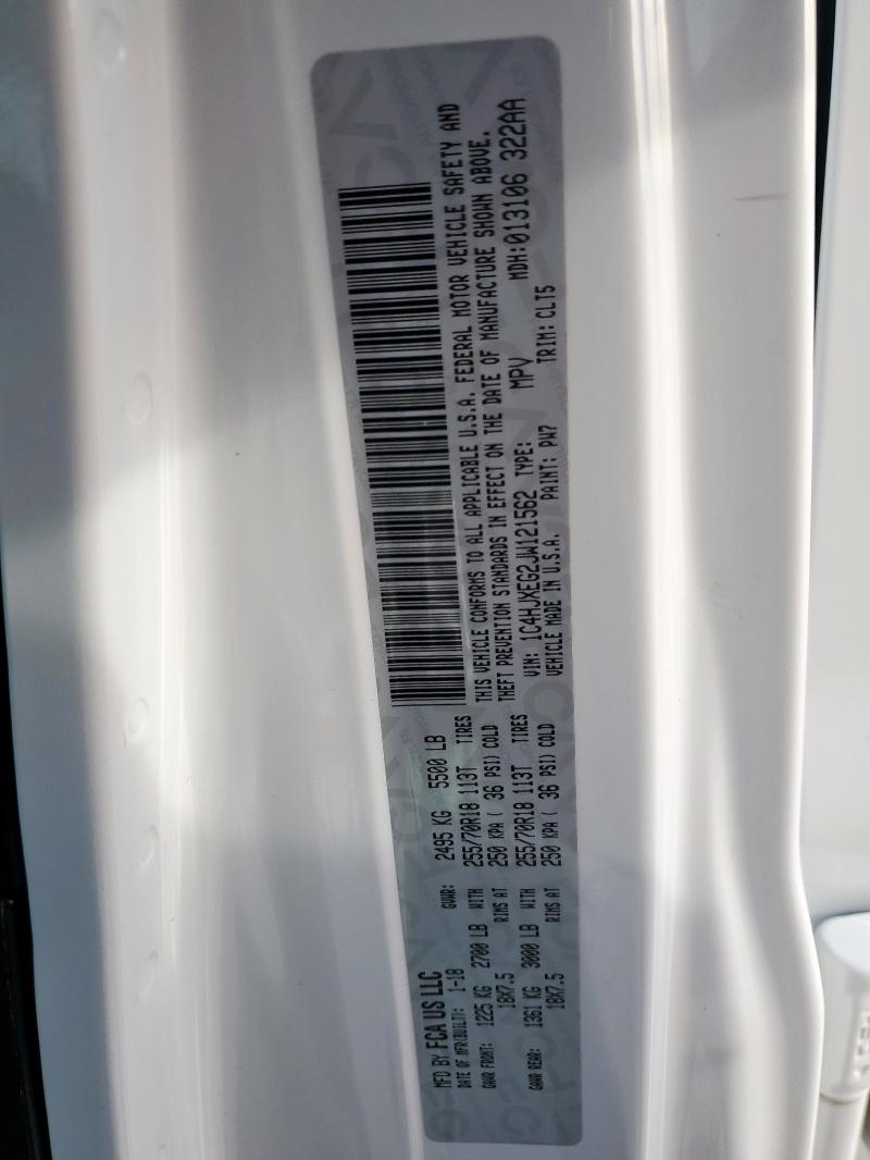 2018 JEEP WRANGLER U - 1C4HJXEG2JW121562