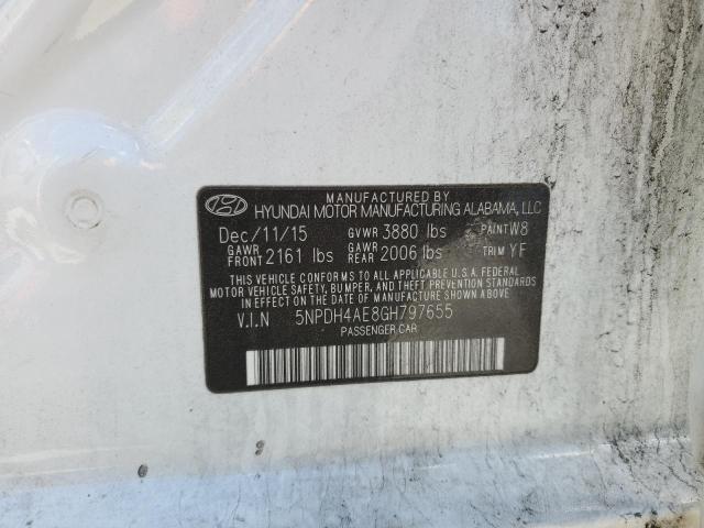 2016 HYUNDAI ELANTRA SE - 5NPDH4AE8GH797655