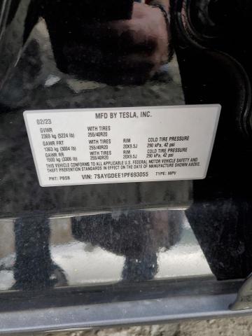 2023 TESLA MODEL Y - 7SAYGDEE1PF693055