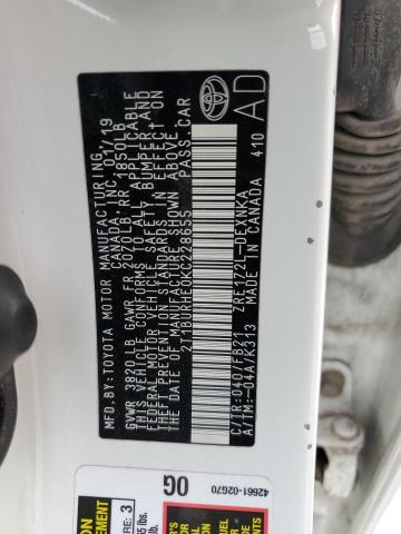 2019 TOYOTA COROLLA L - 2T1BURHE0KC228655