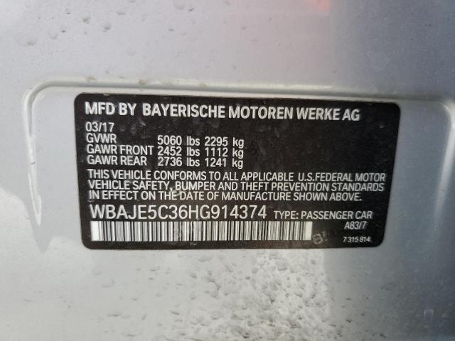 2017 BMW 540 I - WBAJE5C36HG914374