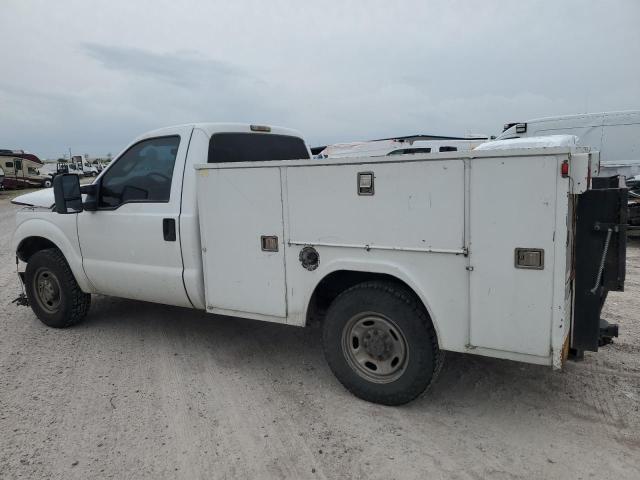 FORD F250 SUPER 2012 white pickup gas 1FTBF2A69CEB91916 photo #3