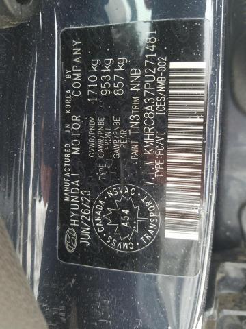 2023 HYUNDAI VENUE SEL - KMHRC8A37PU271481