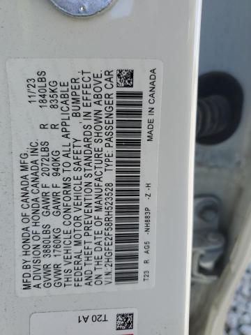 2024 HONDA CIVIC SPOR - 2HGFE2F58RH523528