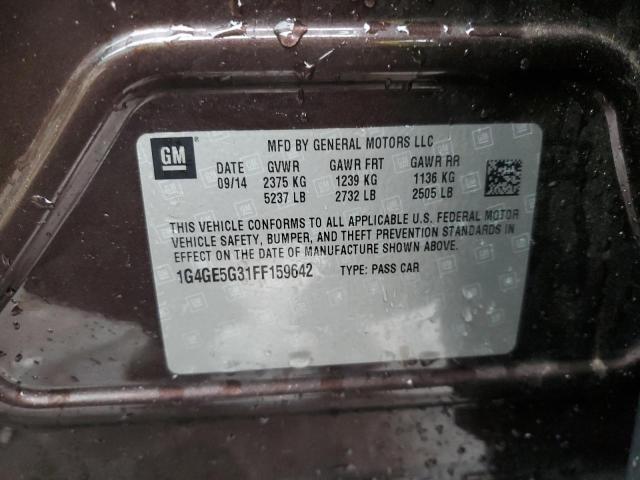 2015 BUICK LACROSSE P - 1G4GE5G31FF159642