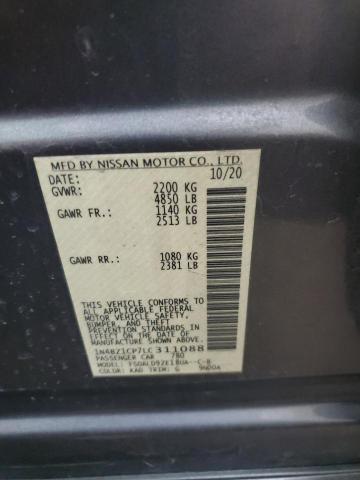 2020 NISSAN LEAF SV PL - 1N4BZ1CP7LC311088