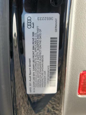 2025 AUDI RS7 WUAPDBF28SN901410