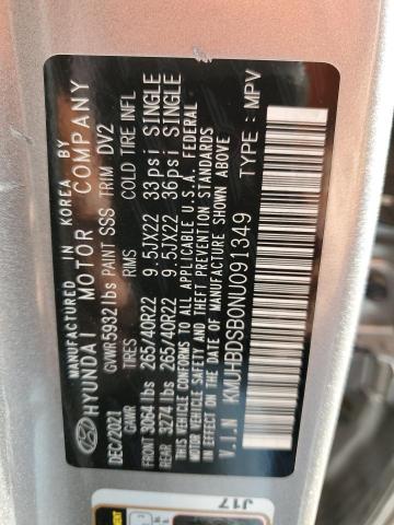 2022 GENESIS GV80 BASE KMUHBDSB0NU091349