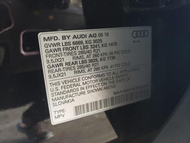 2018 AUDI Q7 PRESTIG - WA1VAAF78JD043647