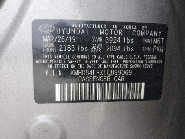 2020 HYUNDAI ELANTRA SE - KMHD84LFXLU899069