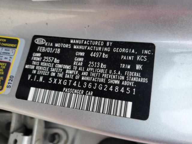 2018 KIA OPTIMA LX - 5XXGT4L36JG248451