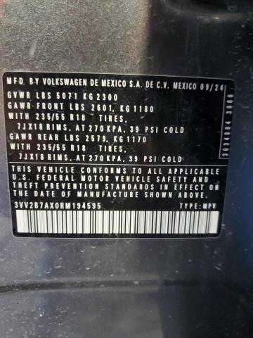 2024 VOLKSWAGEN TIGUAN SE - 3VV2B7AX0RM194595