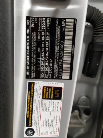 2020 MERCEDES-BENZ GLE 350 4M 4JGFB4KB4LA063400