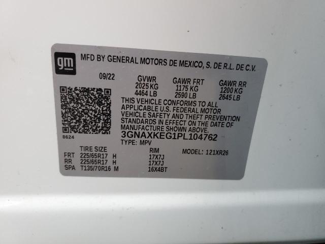 2023 CHEVROLET EQUINOX LT - 3GNAXKEG1PL104762