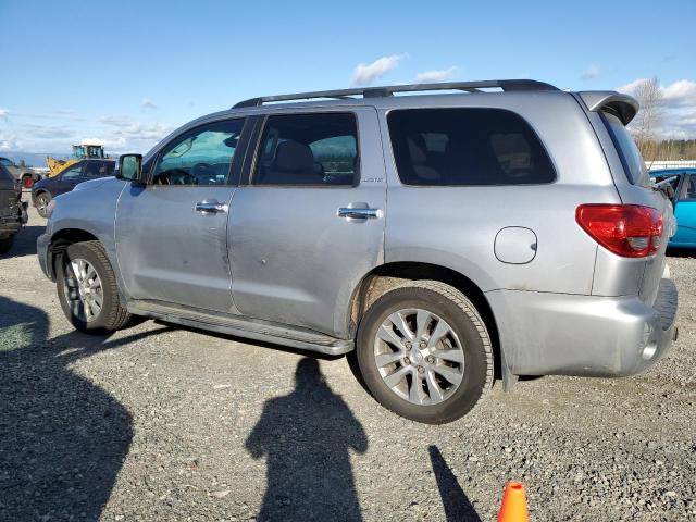 TOYOTA SEQUOIA LI 2012 silver  gas 5TDJY5G10CS064565 photo #3