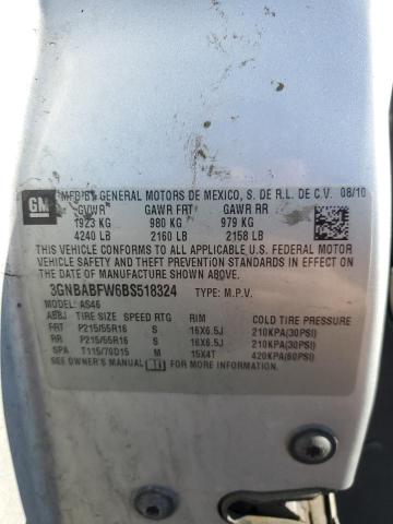 2011 CHEVROLET HHR LT - 3GNBABFW6BS518324